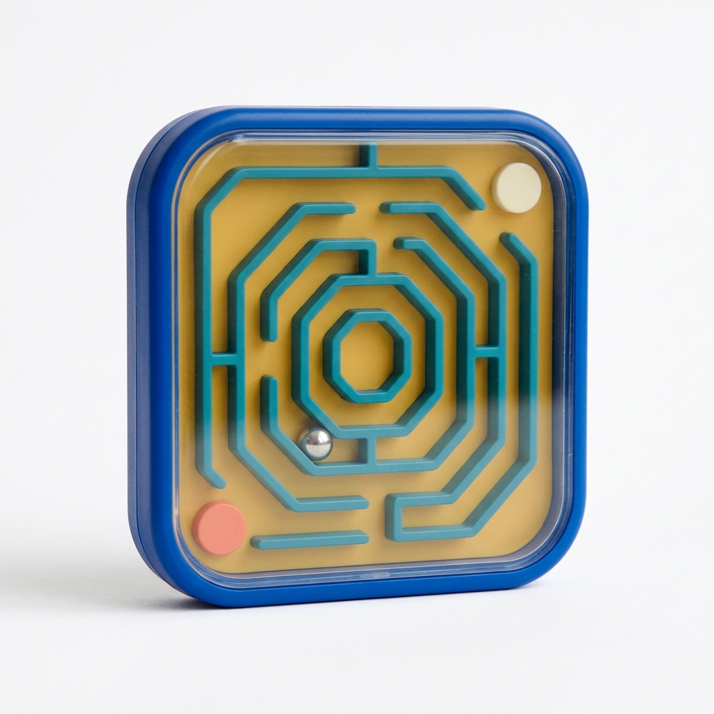 🧩 Pocket Path Tilt Maze — A Colorful Handheld Ball Puzzle for Curious Turns and One-More-Try Moments