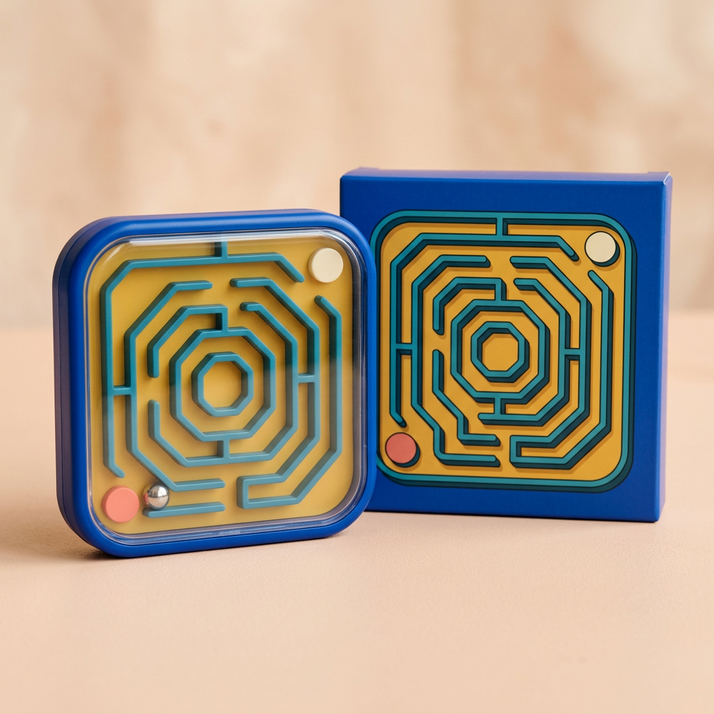 🧩 Pocket Path Tilt Maze — A Colorful Handheld Ball Puzzle for Curious Turns and One-More-Try Moments