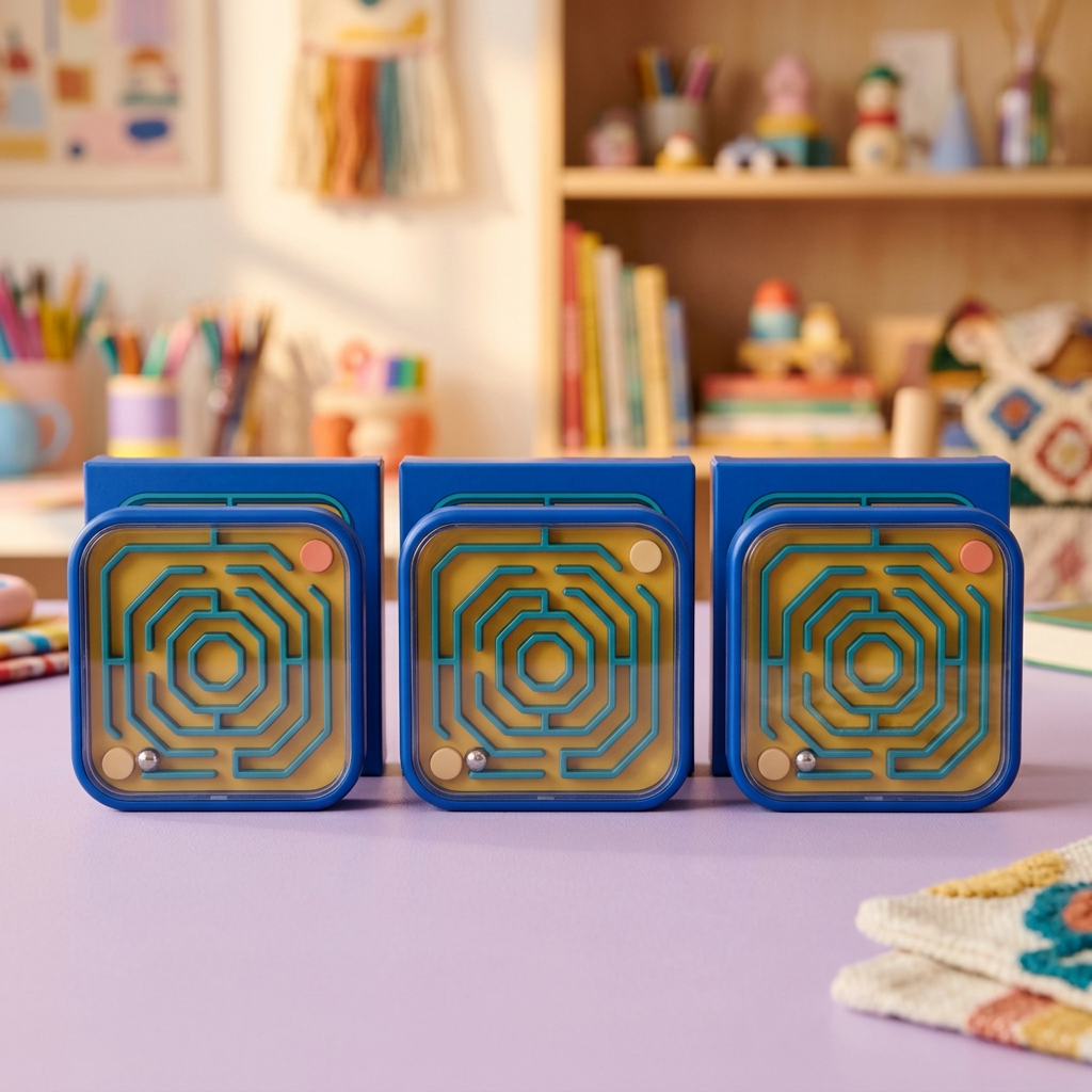 🧩 Pocket Path Tilt Maze — A Colorful Handheld Ball Puzzle for Curious Turns and One-More-Try Moments